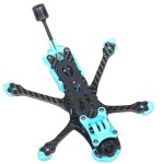 Foxeer 3.5/4 Inch Frame Carbon Fiber 5mm Arm Thickness Drone Frame Kit for RC Racing Drone